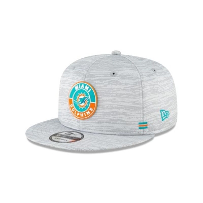 Sapca New Era Miami Dolphins NFL Official NFL Fall Sideline 9FIFTY Snapback - Gri